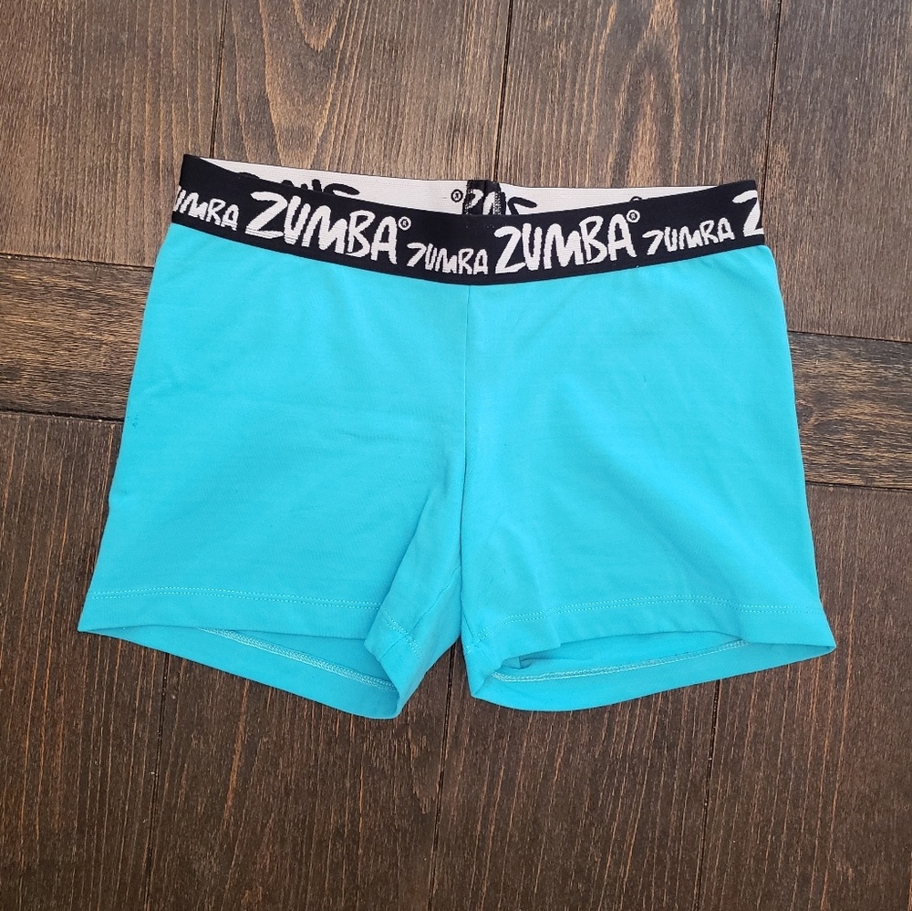 Zumba Fitness Aqua Blue Women's Shorts